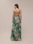 Verdant Weave Maxi Dress