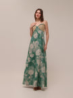 Verdant Weave Maxi Dress