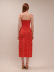 The Alba - Red Ditsy