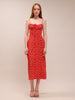 The Alba - Red Ditsy