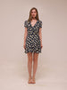 Valentina Daisy Short Sleeve Wrap Dress