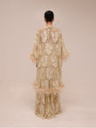 Champagne Lace Robe Gown