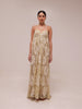 Champagne Lace Robe Gown