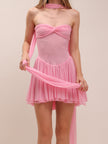 Mini Ophelia Dress in Pink