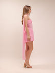 Mini Ophelia Dress in Pink