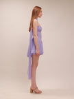 Mini Ophelia Dress in Lilac