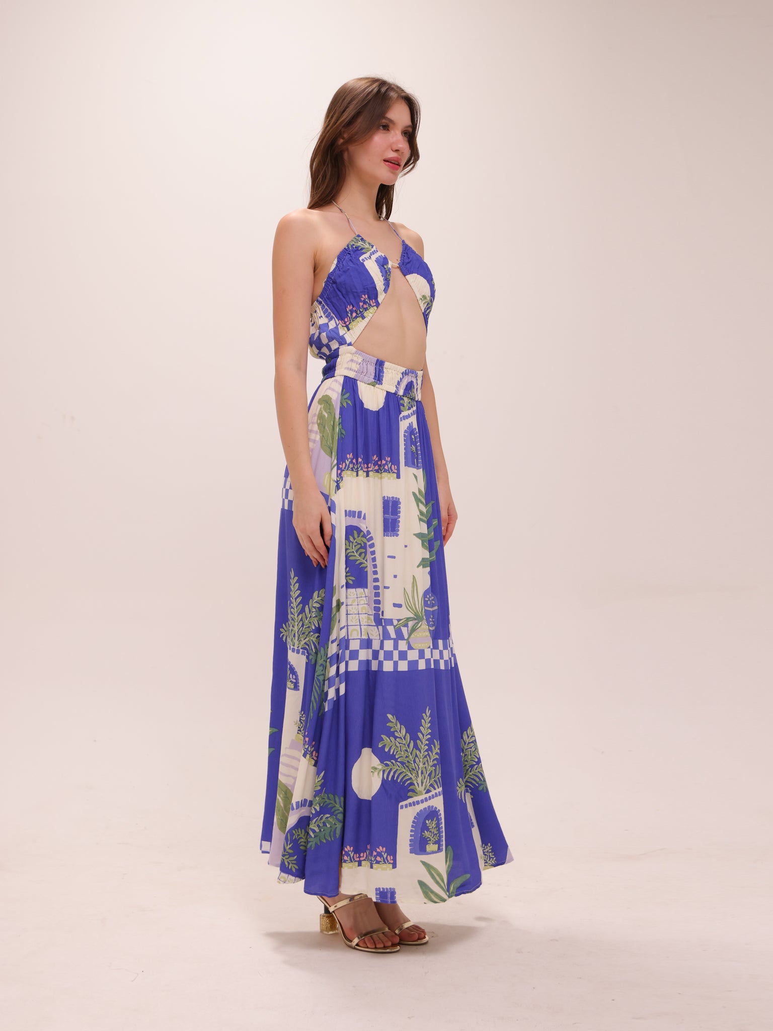 Ellsley Dress - Vista Blue