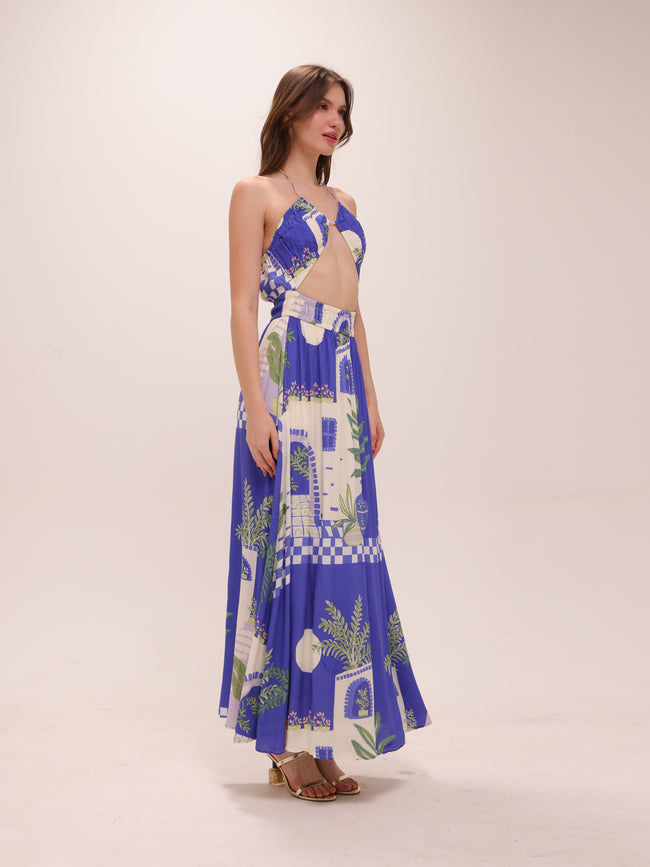 Ellsley Dress - Vista Blue