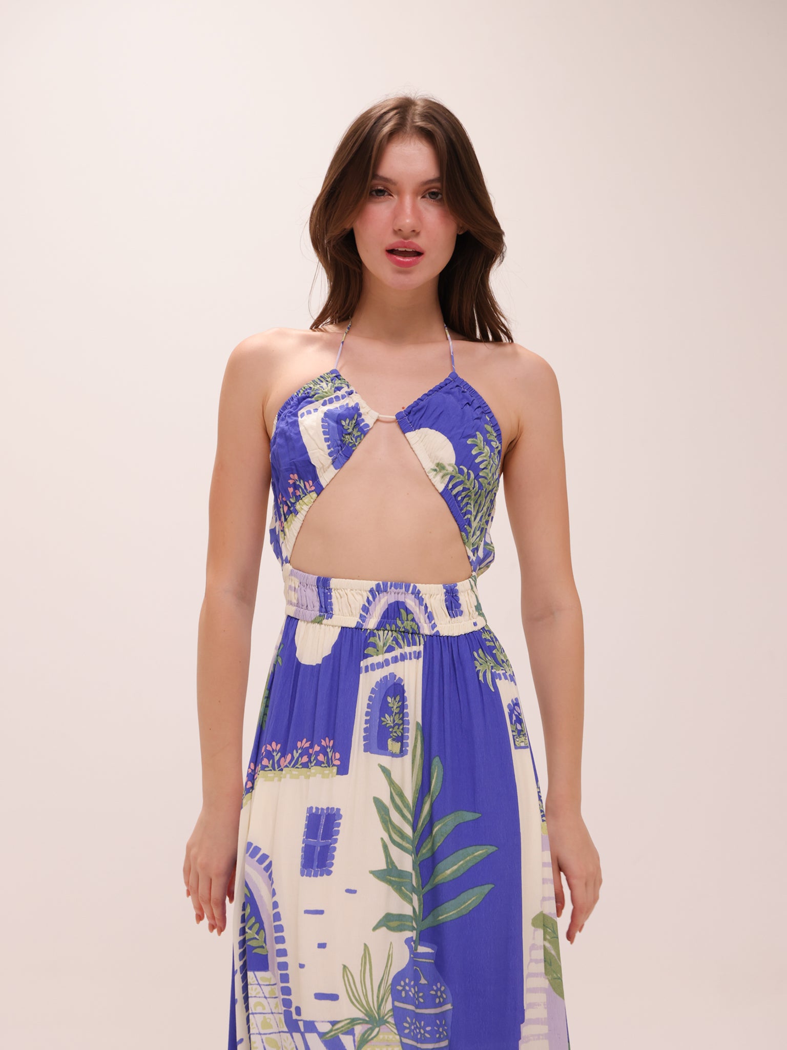 Ellsley Dress - Vista Blue