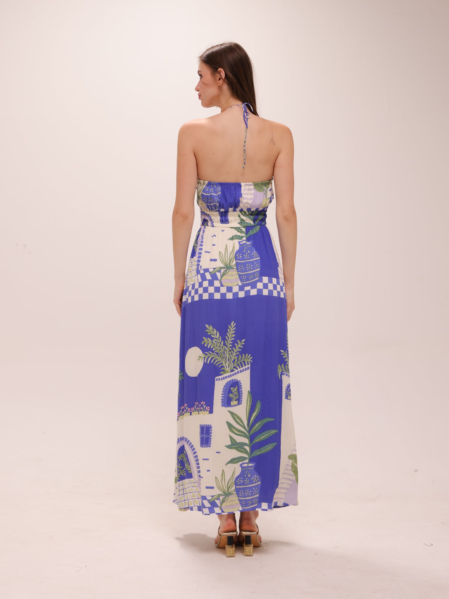 Ellsley Dress - Vista Blue