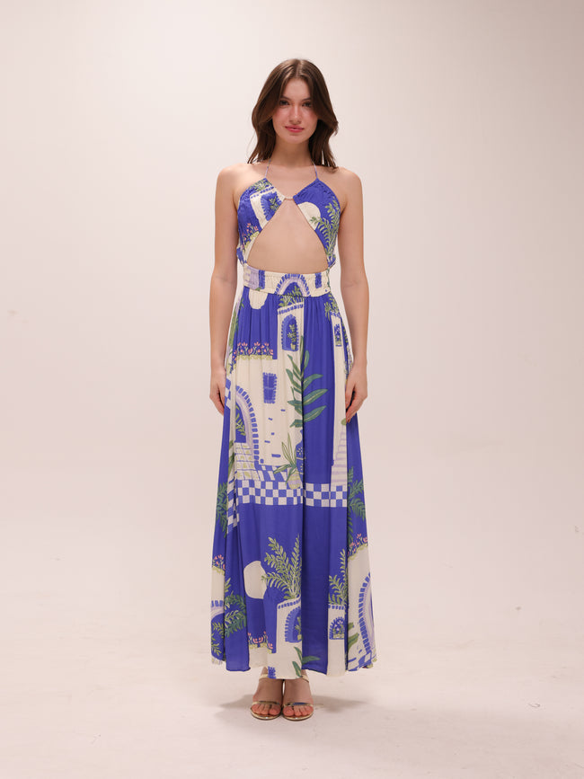 Ellsley Dress - Vista Blue