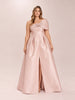 Delilah Silver Peony Gown
