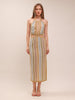 Luella Keyhole Front Midi Dress