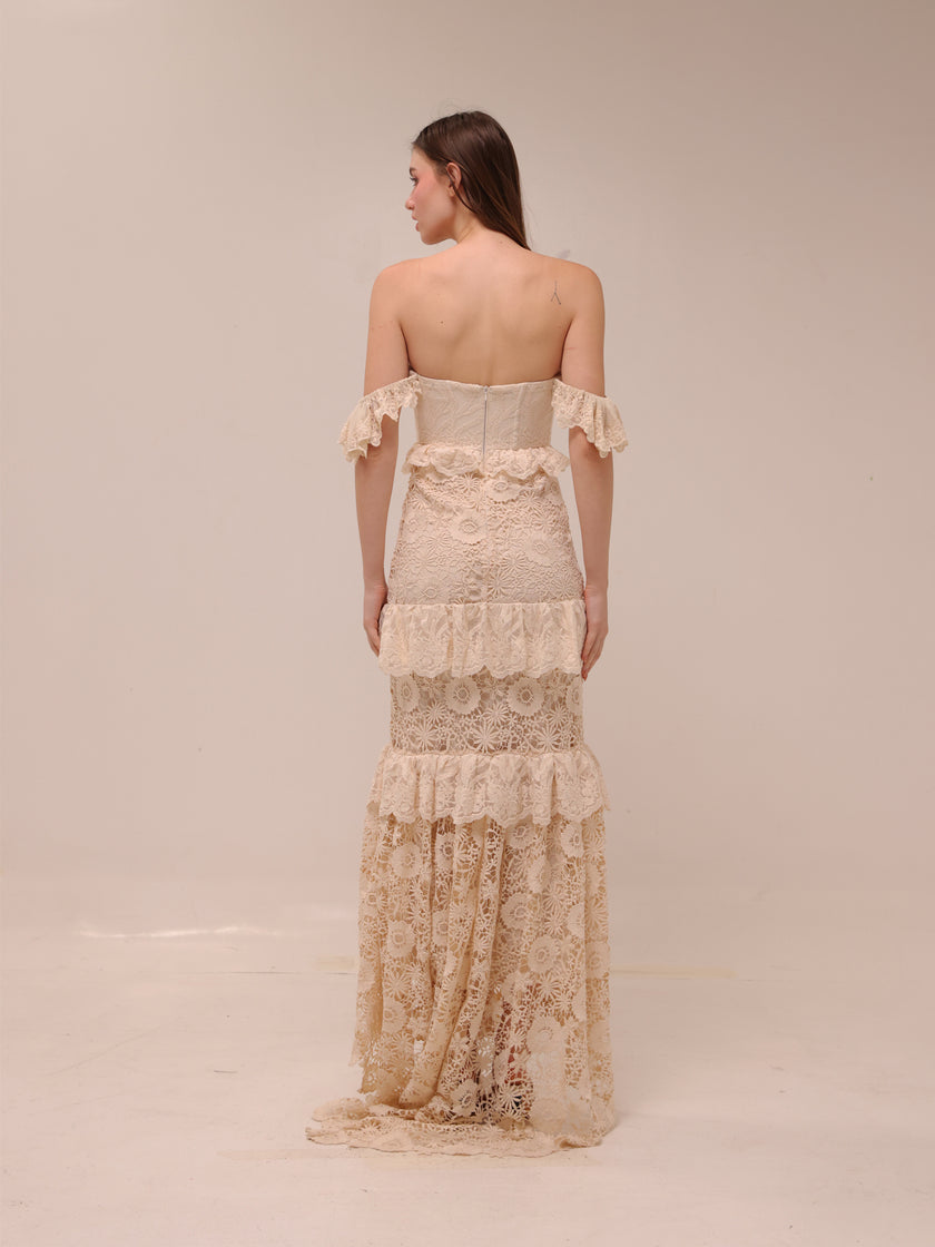 Estelle Lace Bridal Gown