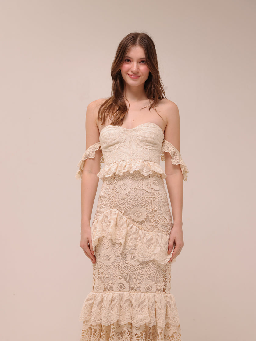 Estelle Lace Bridal Gown