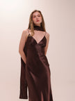 Evelyn Cami Satin Dress