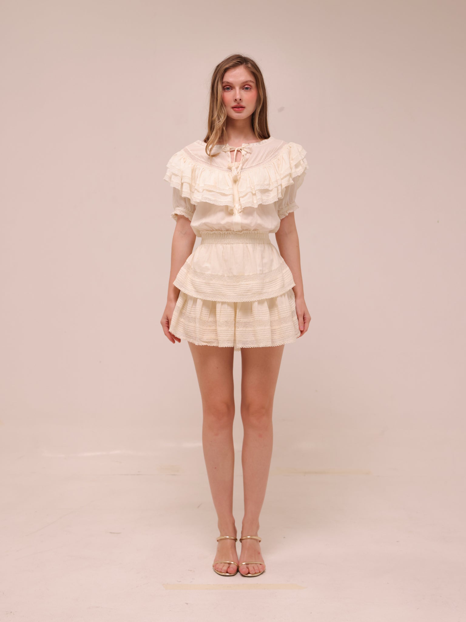 Liv Off-White Mini Dress