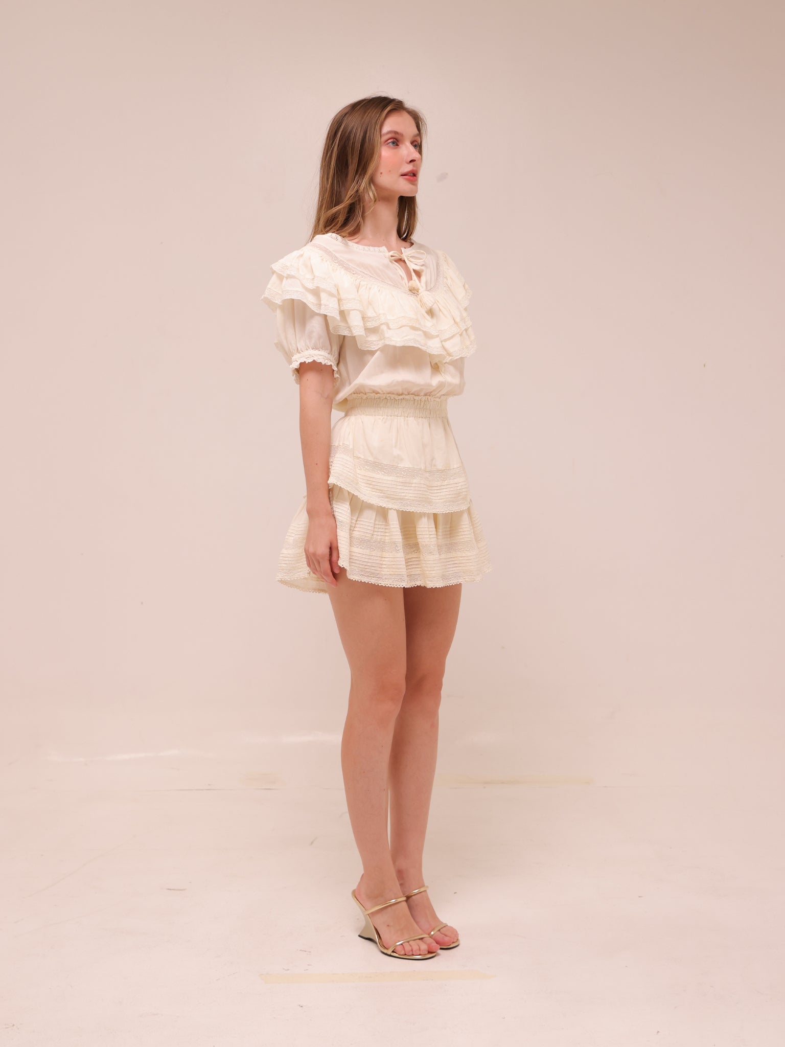 Liv Off-White Mini Dress