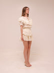 Liv Off-White Mini Dress