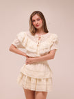 Liv Off-White Mini Dress