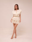 Liv Off-White Mini Dress