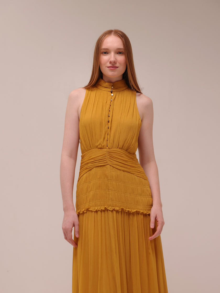 Leonie Button Up Midi Dress