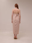 Amanda Core Knot Draped Dress