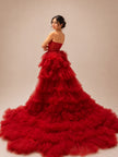 Scarlet Reverie Gown