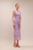 Nadia Ruched Fishtail Dress