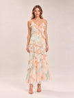 Adalina Dress in Peach