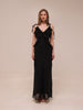 Adalina Maxi Dress in Black Onyx