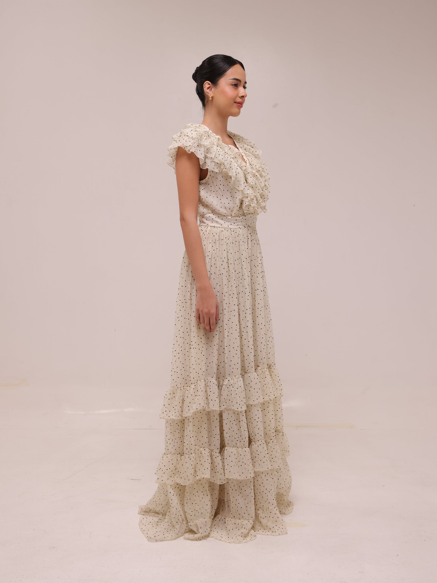 Salma Ruffled Maxi Dress