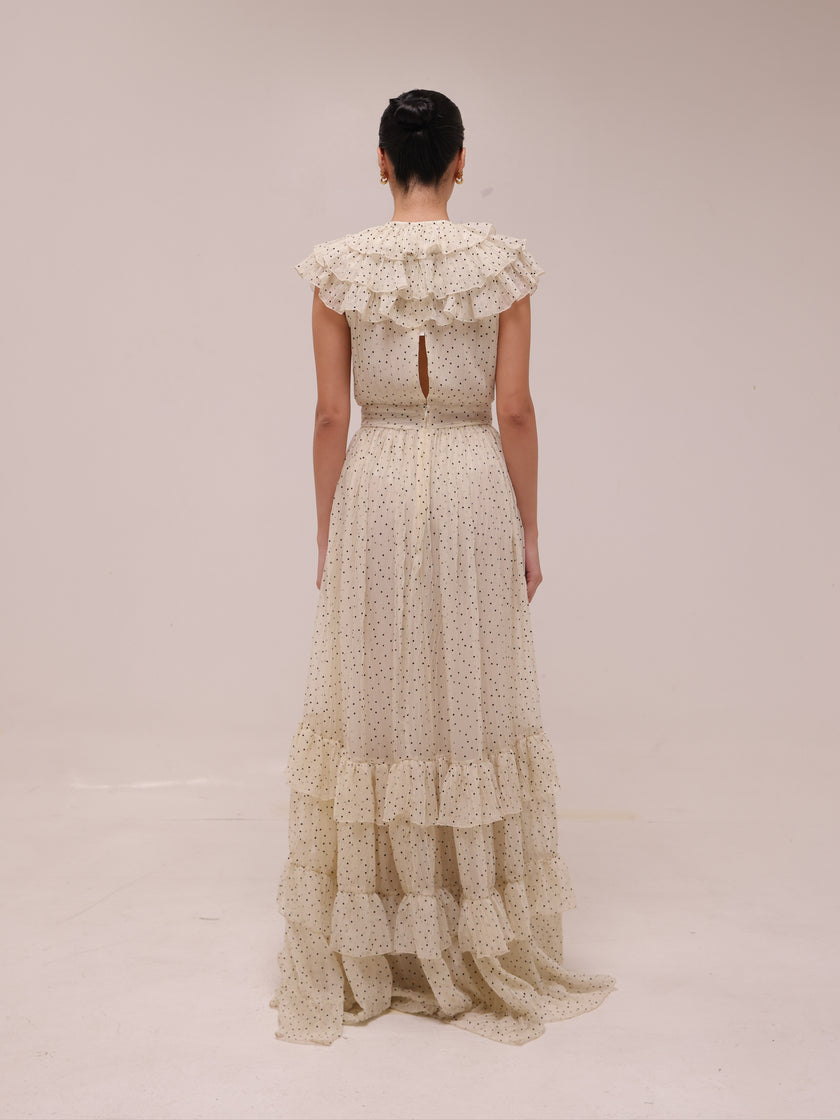 Salma Ruffled Maxi Dress
