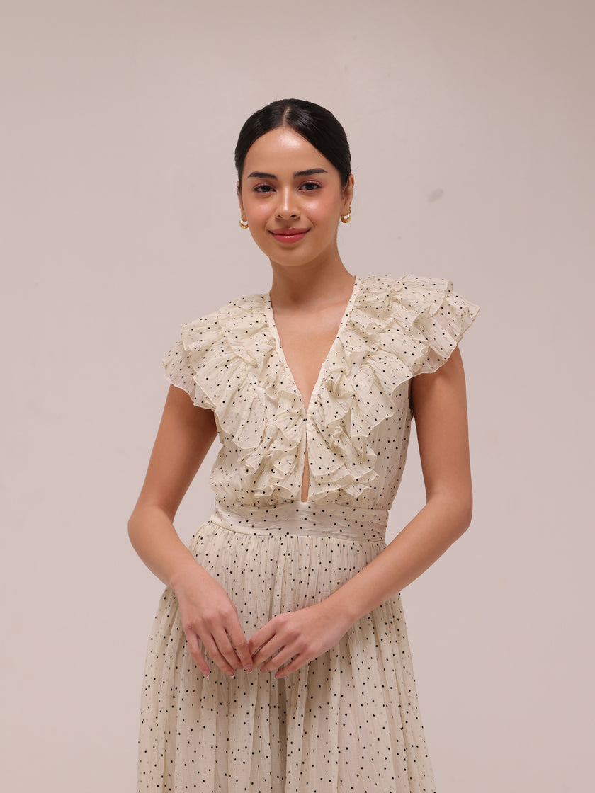 Salma Ruffled Maxi Dress