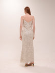 Sequin-Embellished Maxi Dress