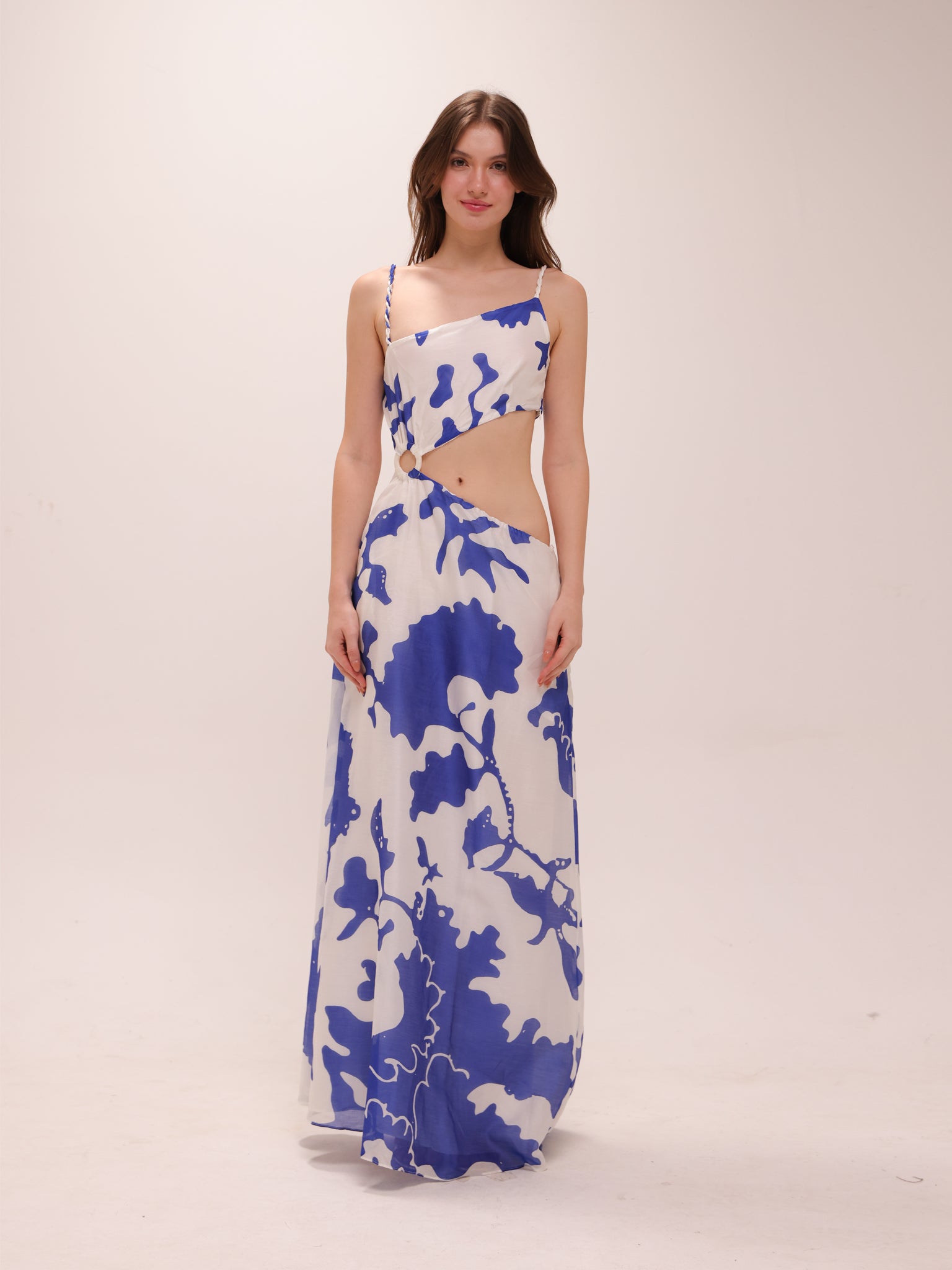 Vivi Asymmetrical Cut Out Dress