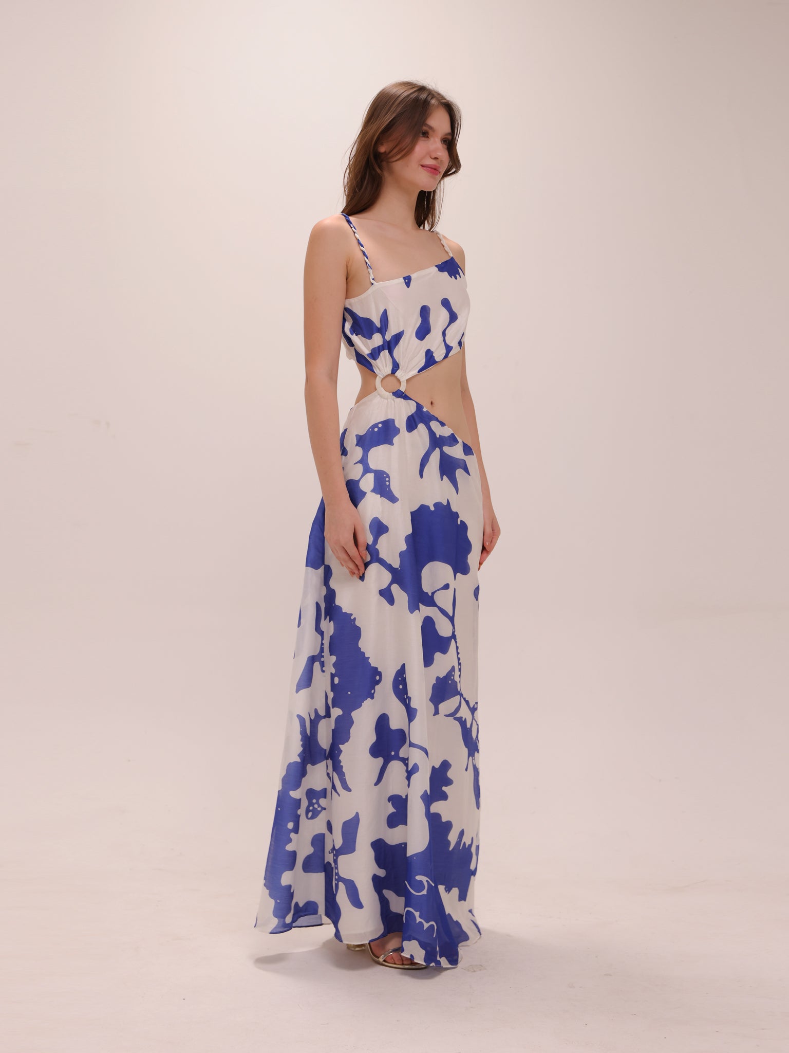 Vivi Asymmetrical Cut Out Dress