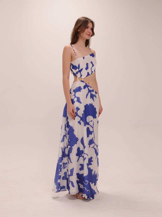 Vivi Asymmetrical Cut Out Dress