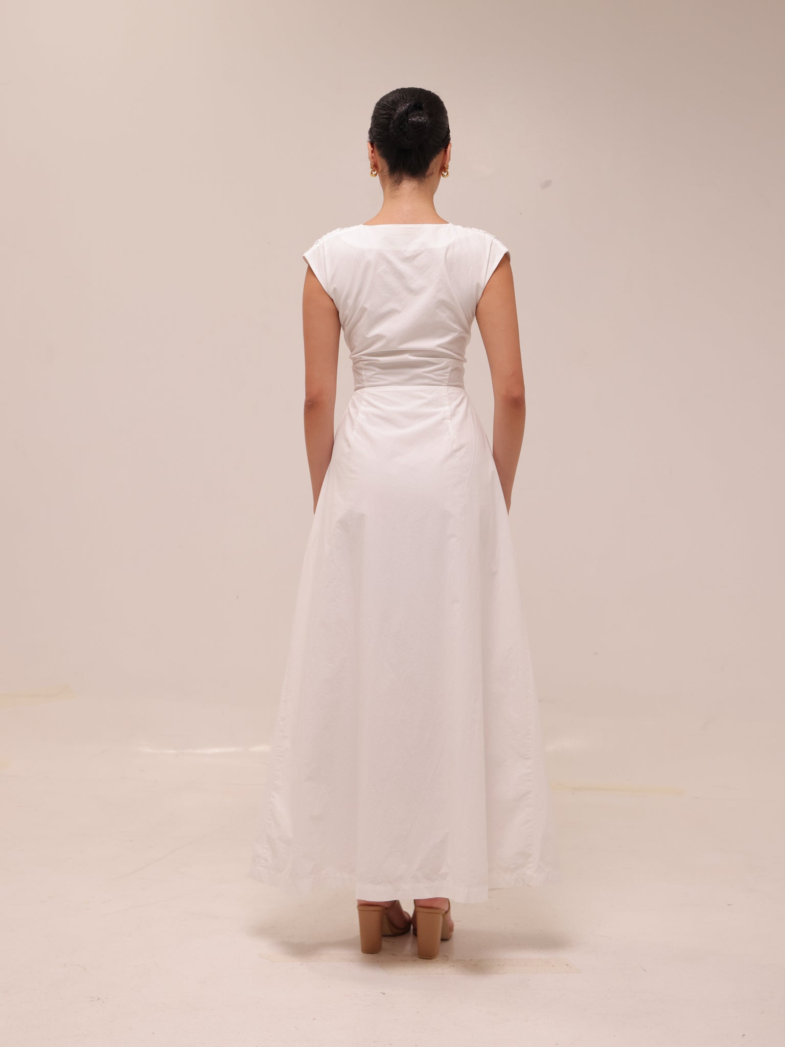 Ania Tie Midi Dress
