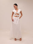 Ania Tie Midi Dress