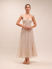 Mallory Long Floral Dress