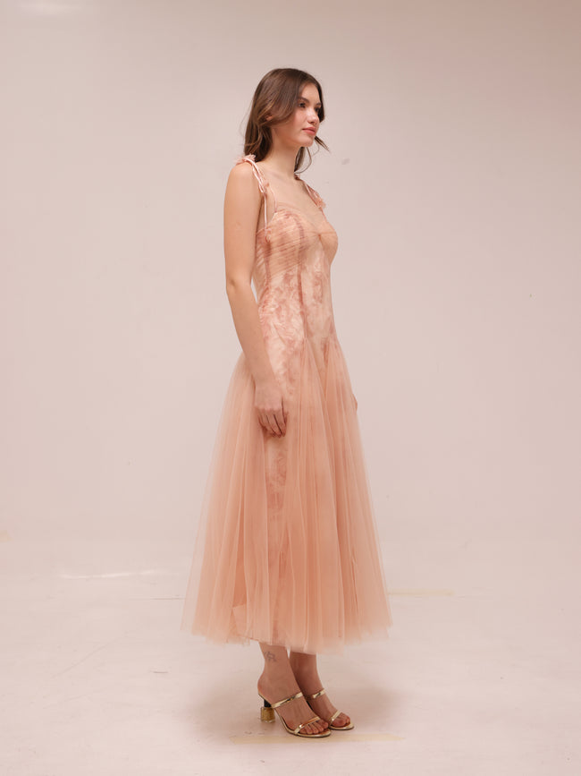 Rosalie Tulle Midi Dress
