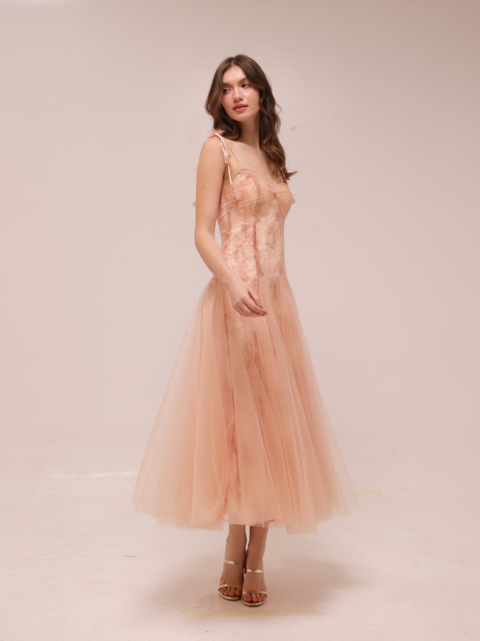 Rosalie Tulle Midi Dress