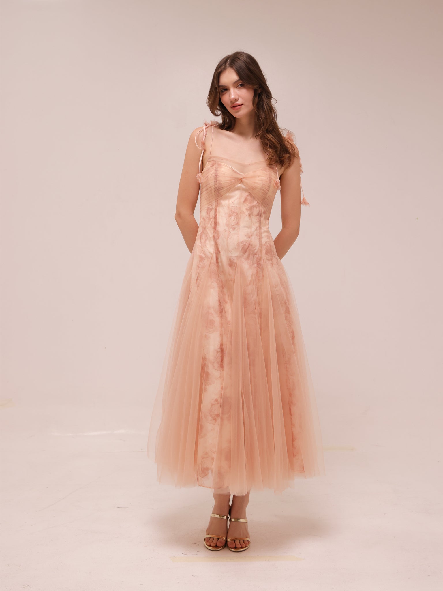 Rosalie Tulle Midi Dress