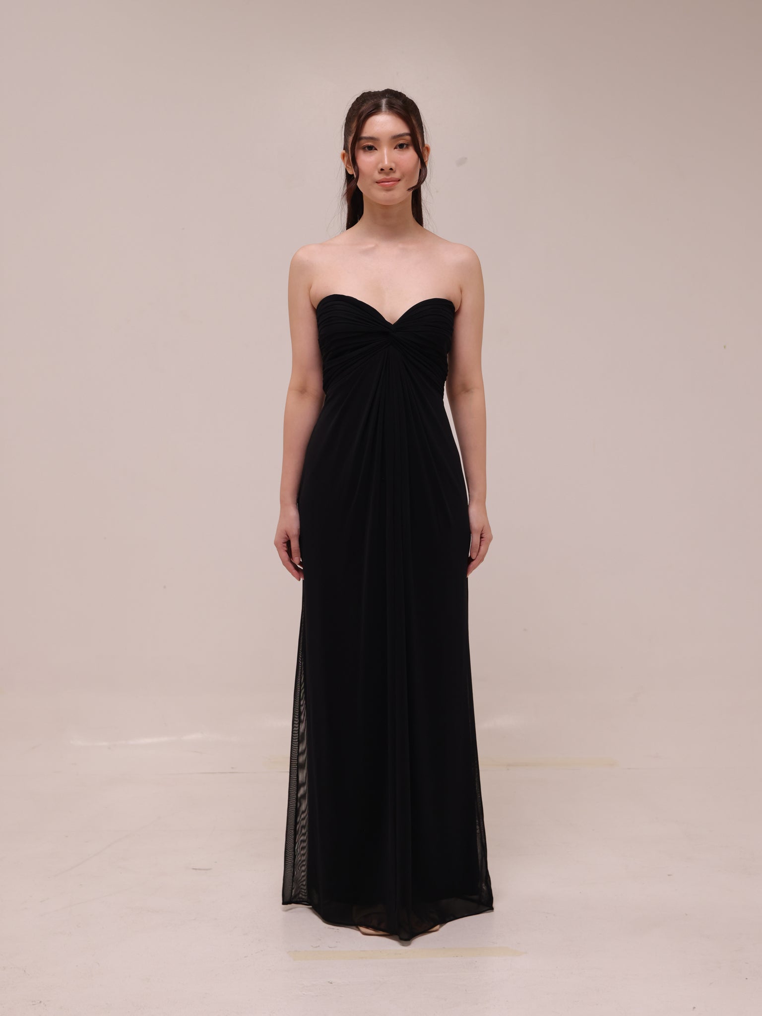 Monica Black Gown