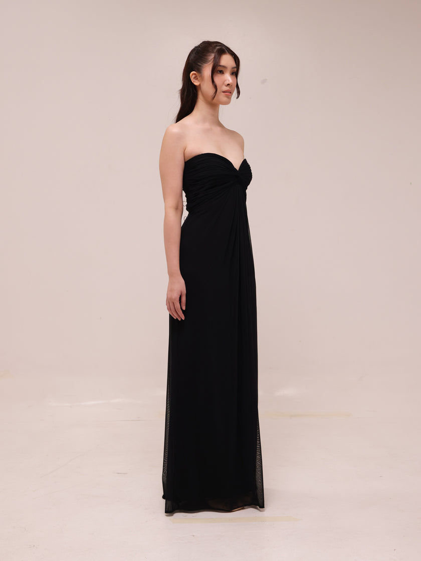 Monica Black Gown