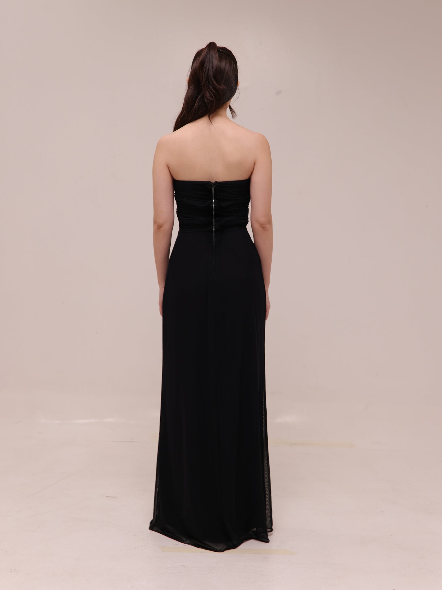 Monica Black Gown