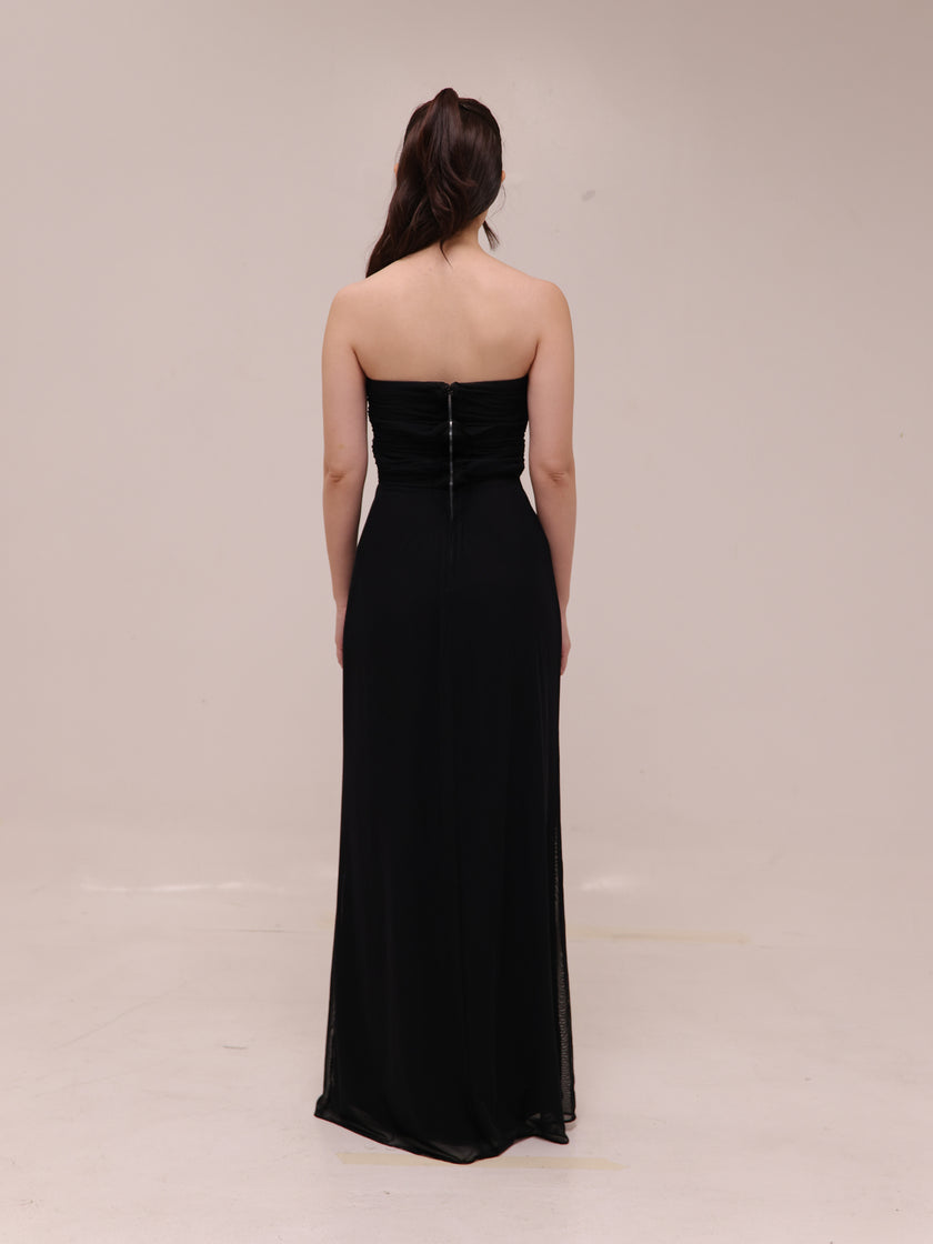 Monica Black Gown