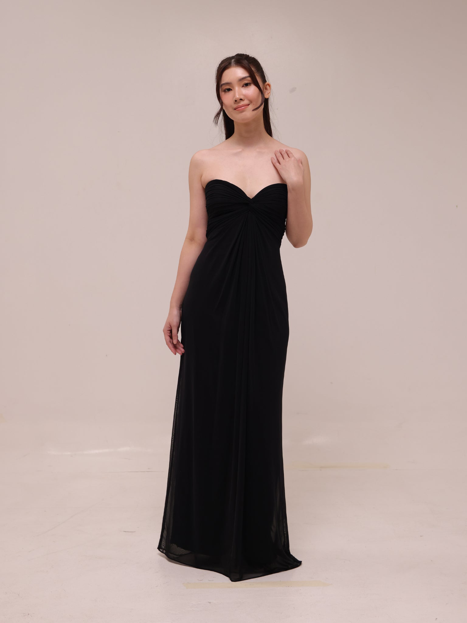 Monica Black Gown
