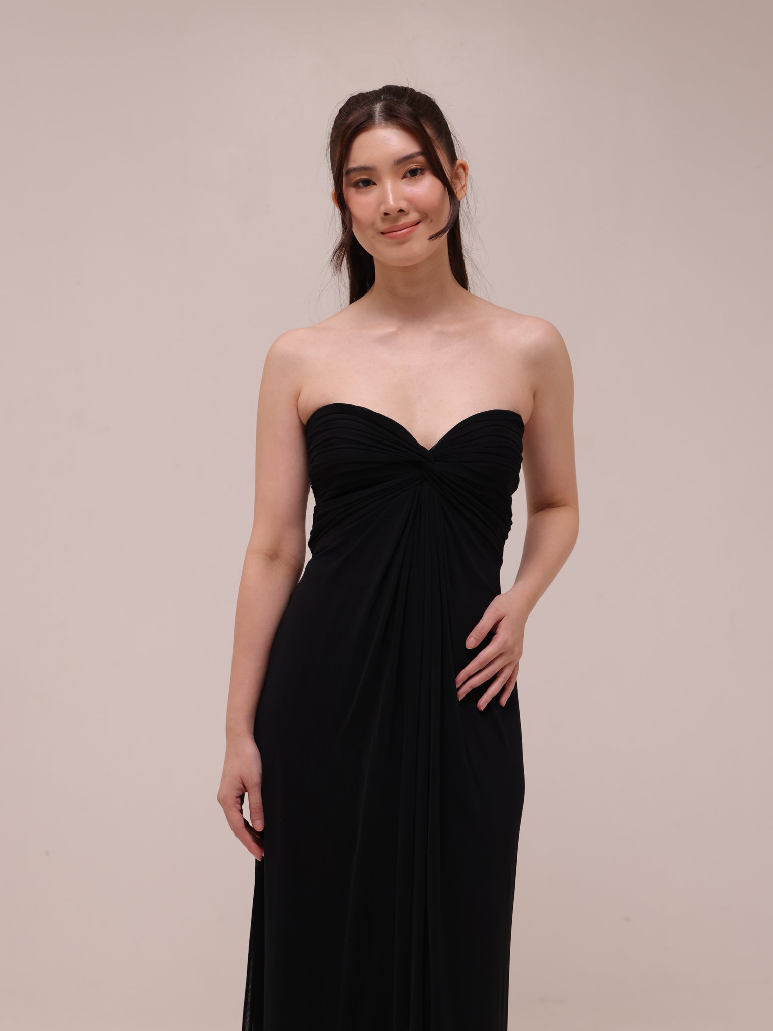 Monica Black Gown